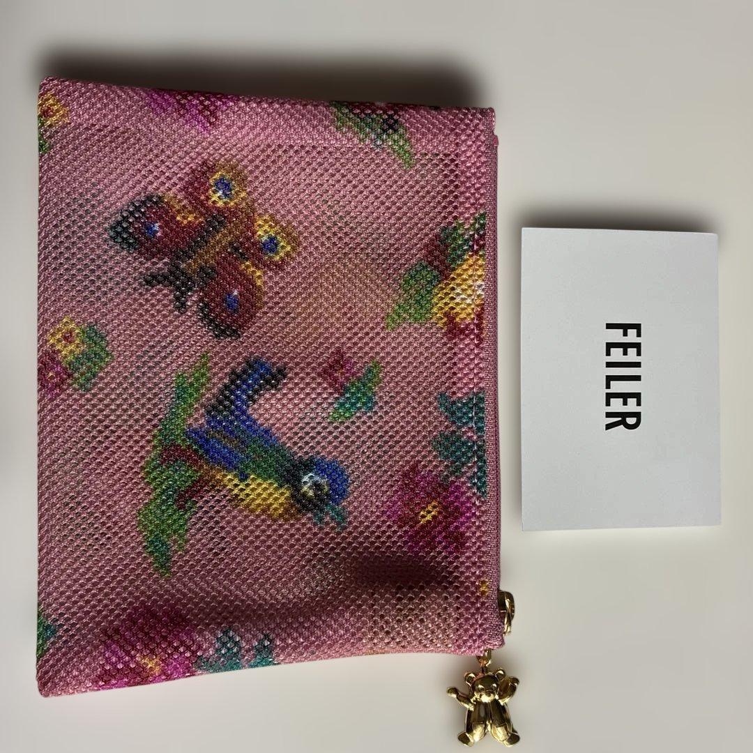 フェイラー　ハイジ　ハンカチ+メッシュポーチSとハイジスマホショルダー