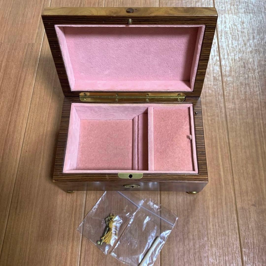 イタリア製 スイス REUGE社 Romance オルゴール ジュエリーBOX