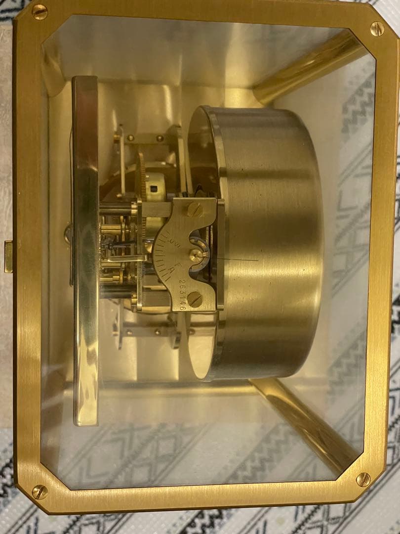 ジャガールクルト アトモス置 時計空気時計 現状品（止まっています）