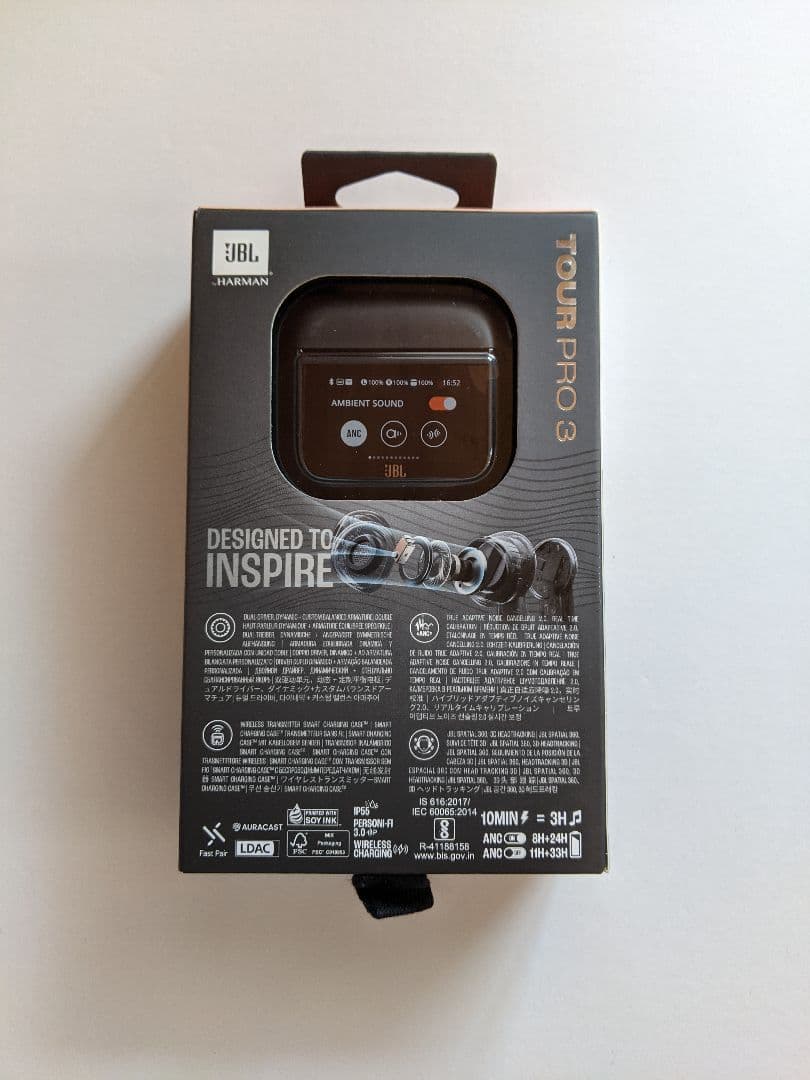 新品未開封 JBL ワイヤレスイヤホン TOUR PRO 3