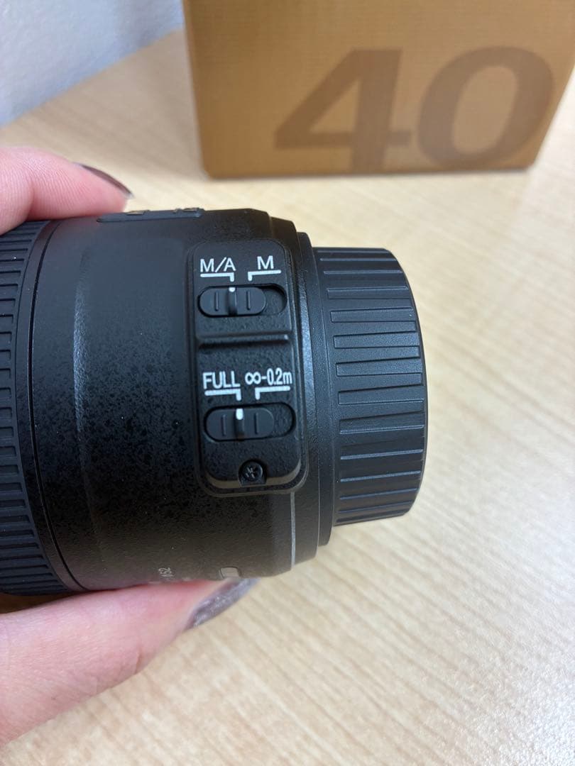 レンズ(単焦点) Nikon AF-S DX Micro NIKKOR 40mm f/2.8G