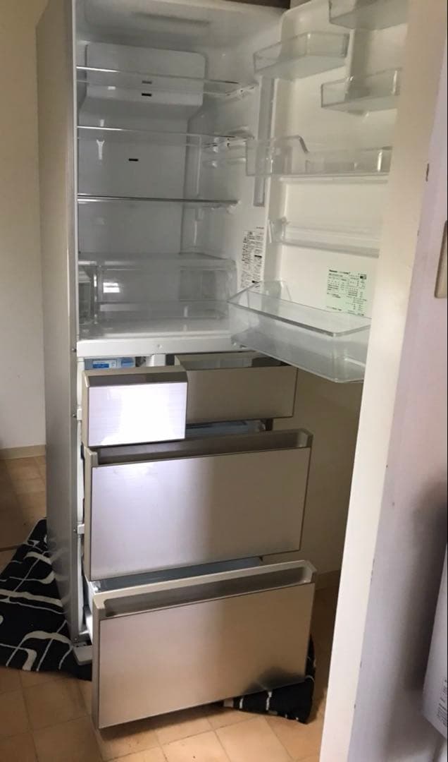 【Panasonic】冷蔵庫　2015年製　NR-E430GV-N形