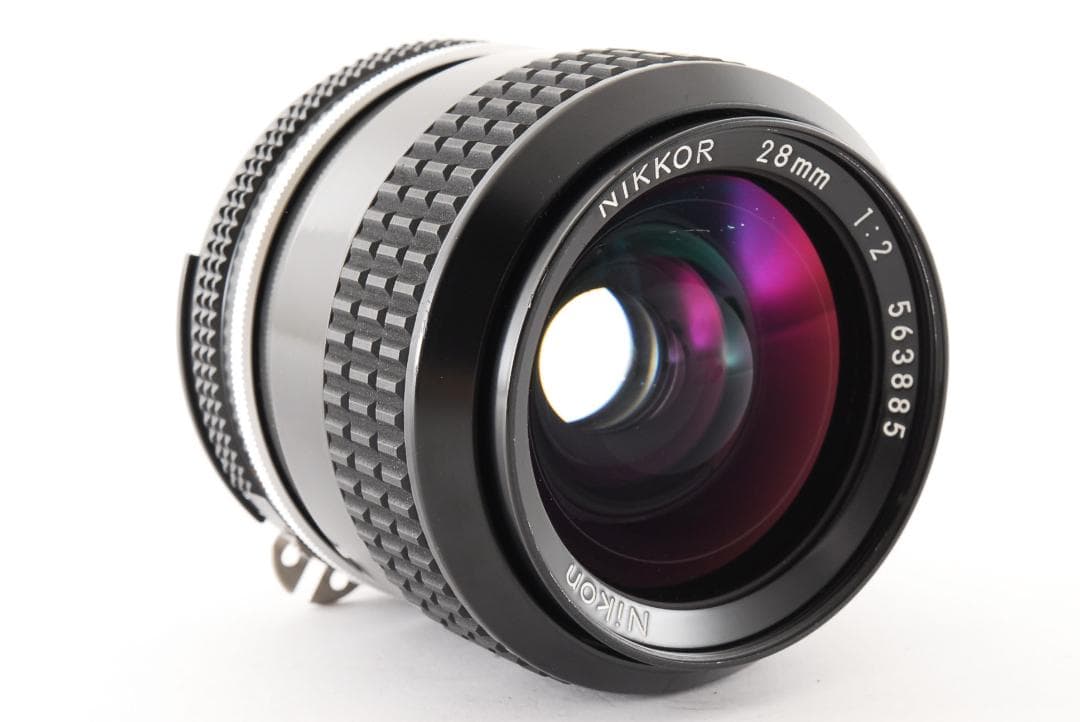 【動作確認済・超希少】ニコン NIKKOR 28mm F2 広角 #891803
