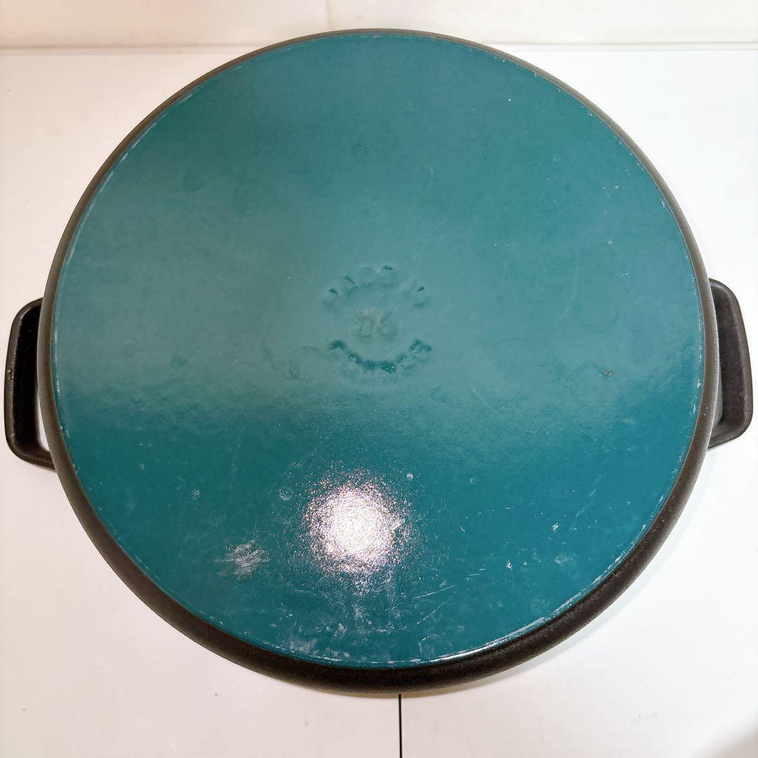 STAUB LA COCOTTEピコ ココット ラウンド ブラック 26cm