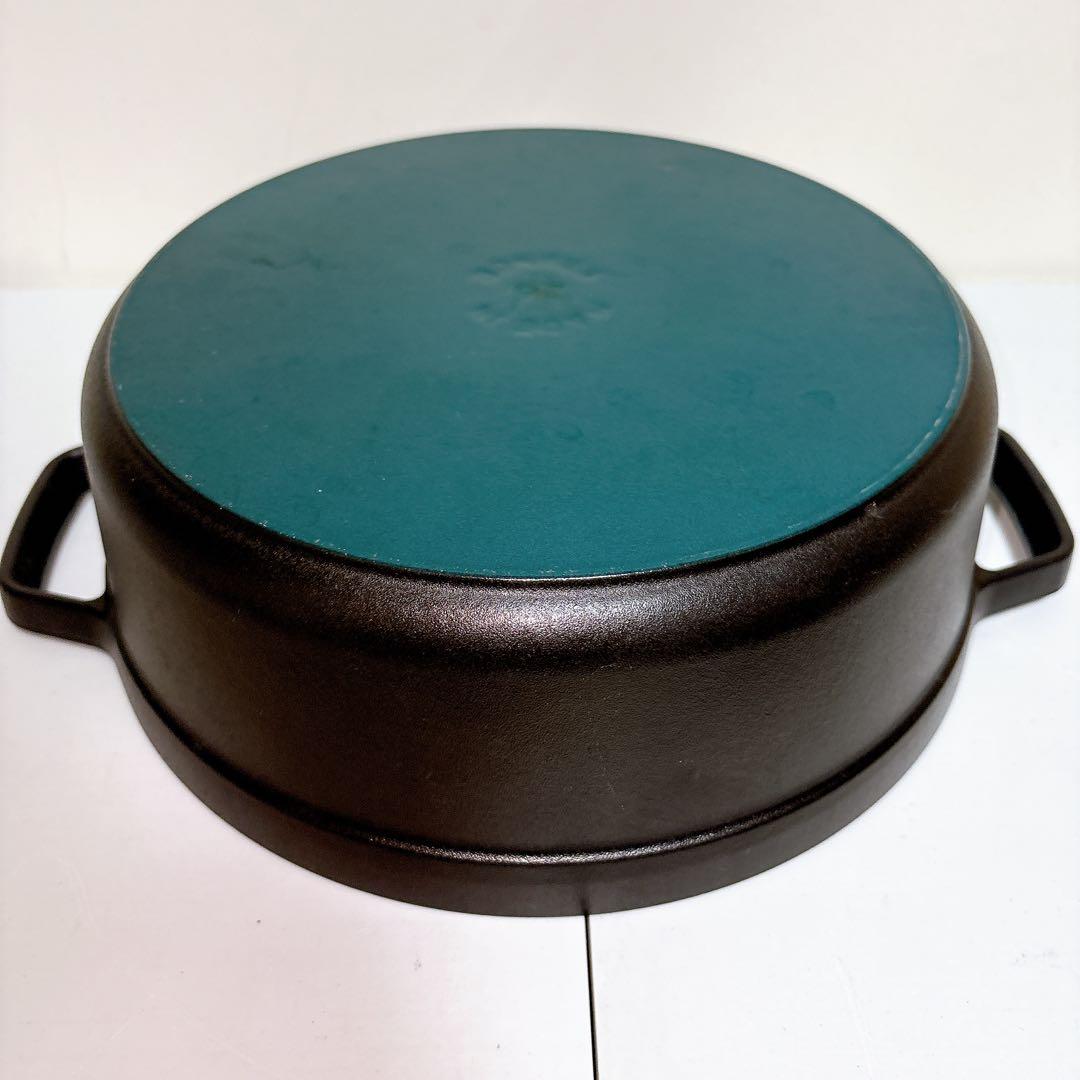 STAUB LA COCOTTEピコ ココット ラウンド ブラック 26cm