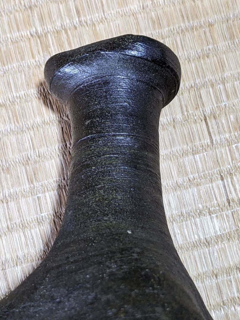 ♦古陶磁 丹波焼 焼締め徳利 酒器 江戸時代前期〜江戸中期 花器花活け 骨董品