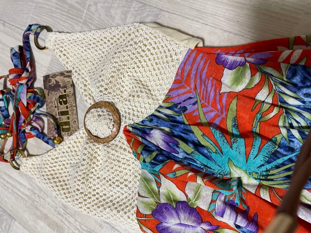 d.i.a. ダイヤ　ホルター　花柄　ギャル　平成　背中開き　egg アルバ