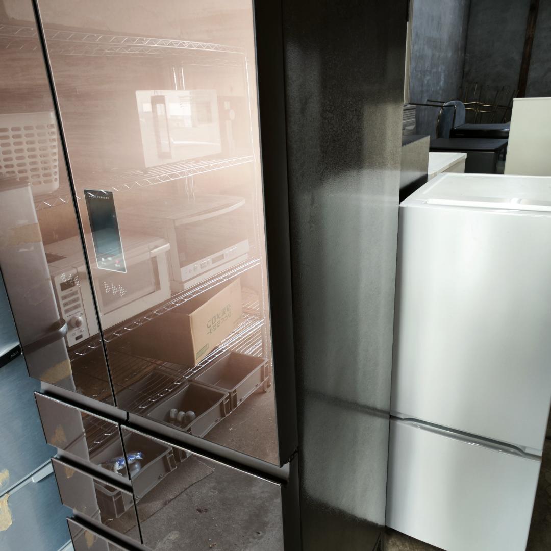 大阪市内配送無料 SHARP SJ-AF50F 502L 19年製 冷凍冷蔵庫