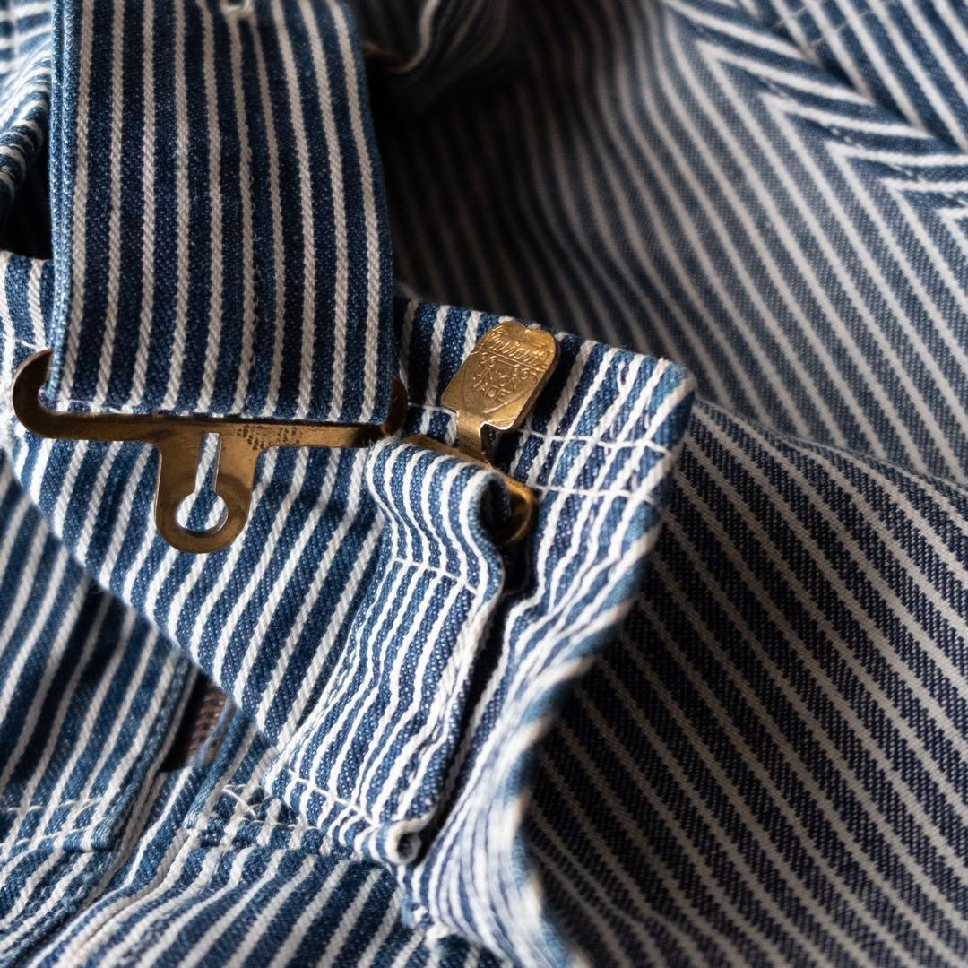 60's Carharttトリプルネーム ヒッコリーオーバーオール状態良好です‼️