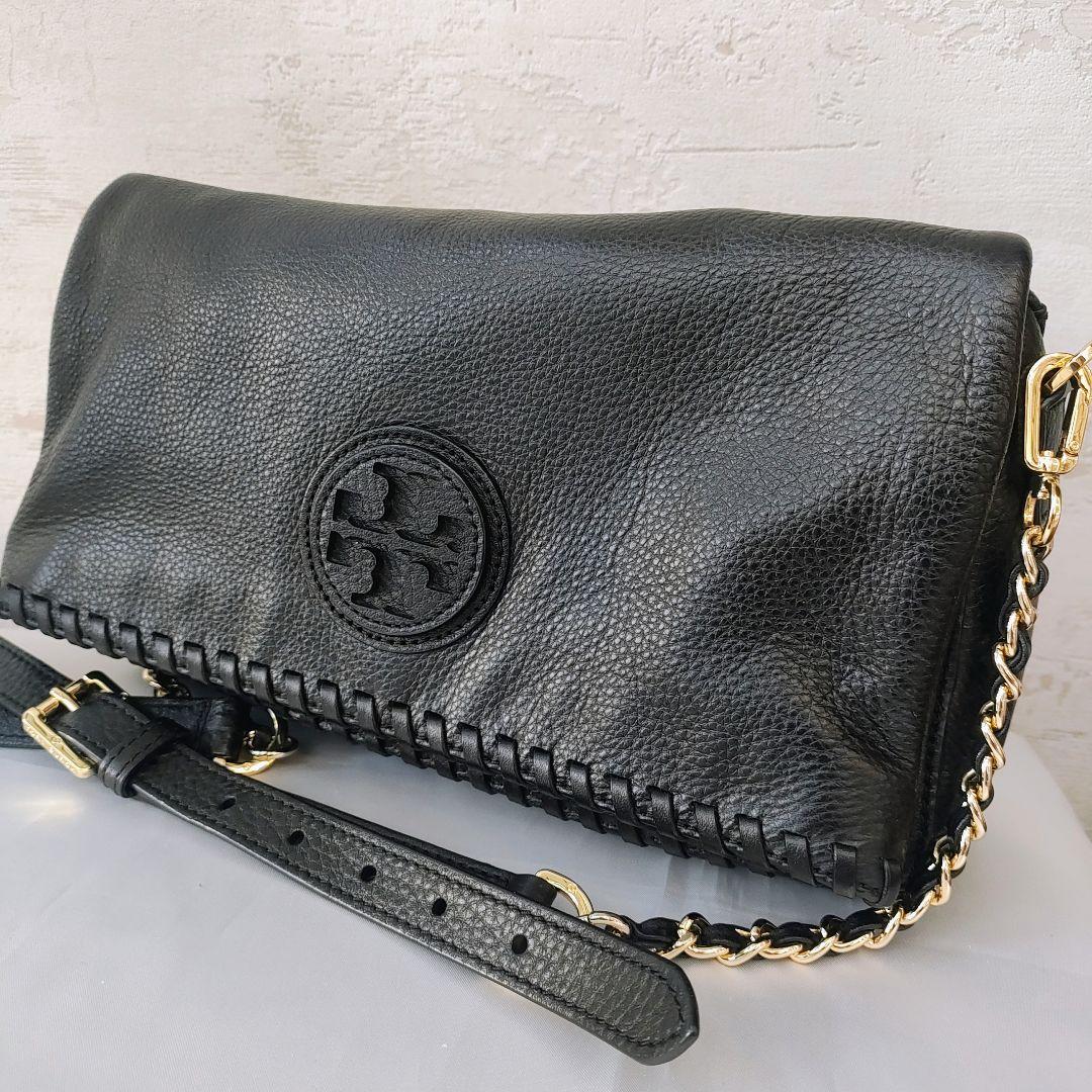 Tory Burch トリーバーチ　レザー 2WAY チェーン ショルダー 黒