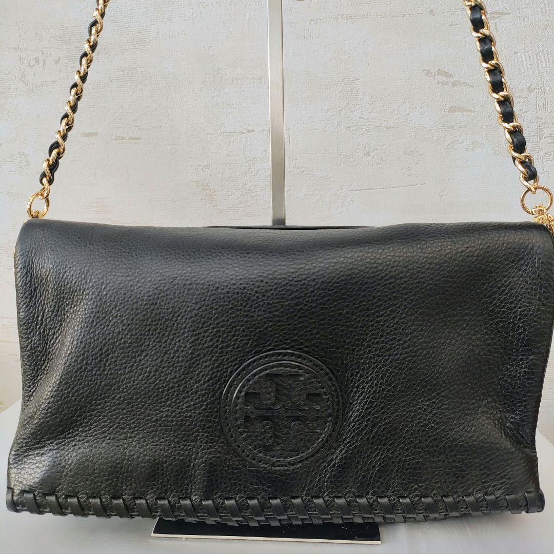 Tory Burch トリーバーチ　レザー 2WAY チェーン ショルダー 黒