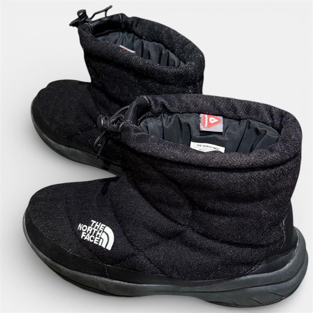 【美品】ノースフェイス ヌプシ ブーティー ウール V ショート 25cm 黒