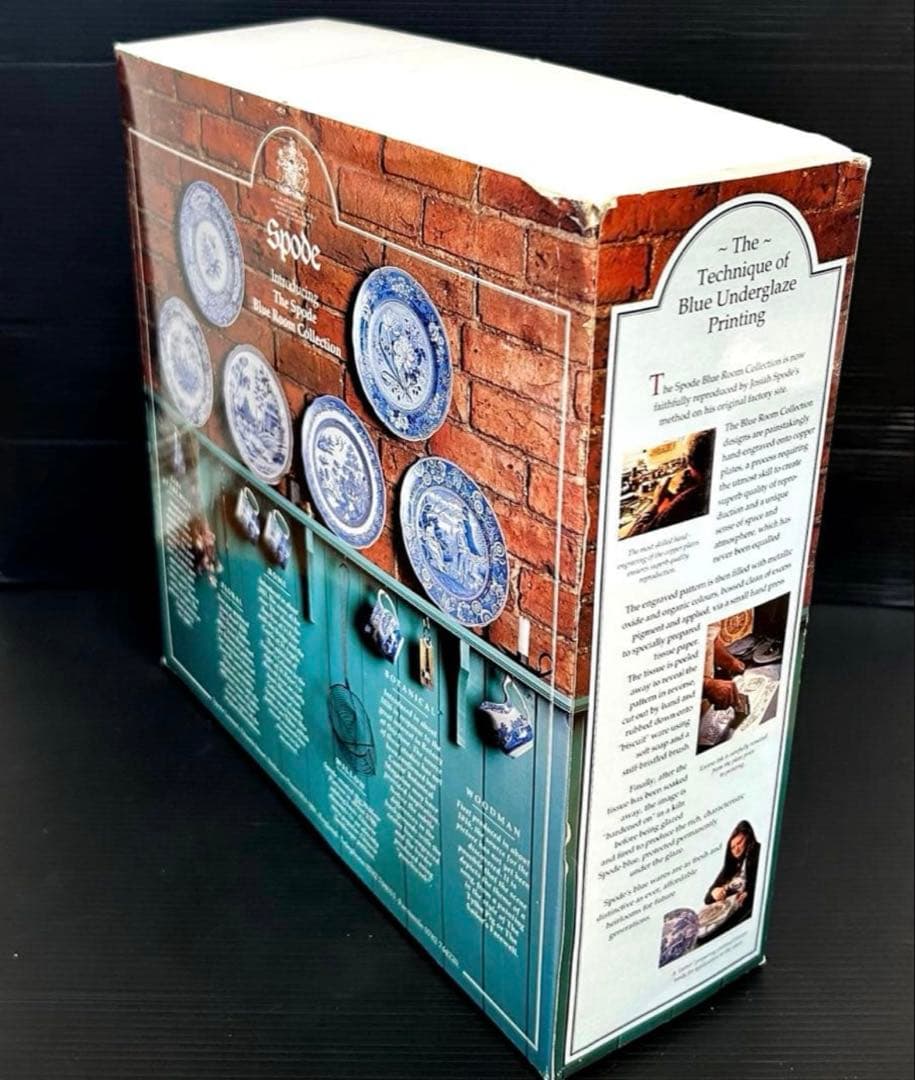 スポード　ブルールーム コレクション　フローラル　プレート 6枚　未使用品