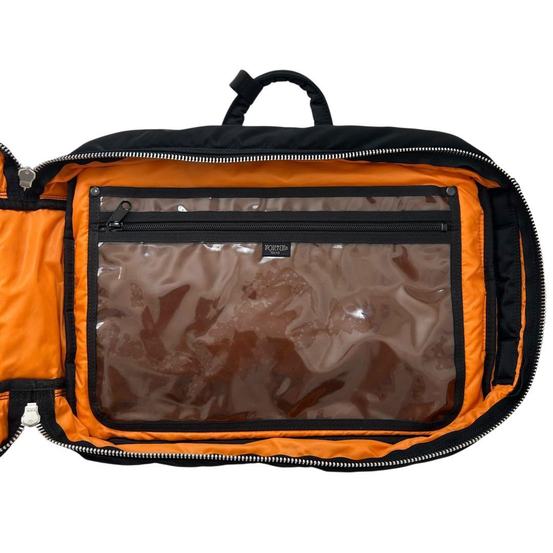 ✨希少美品✨ PORTER TANKER 3way ビジネスリュック メンズ 黒