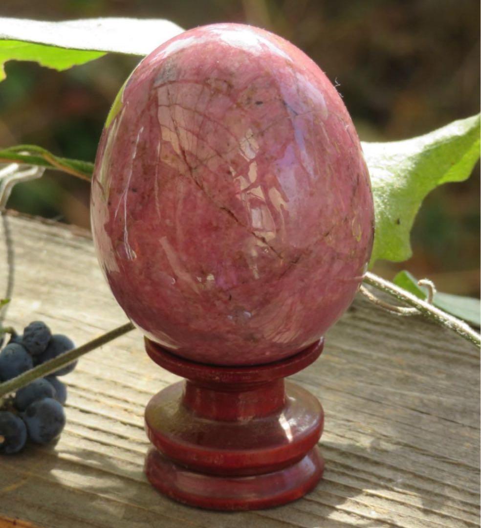 心身のバランスを整える　卵型【ロードナイト】スフィア　香港にて購入した丸玉