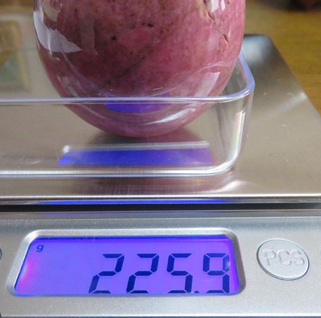 心身のバランスを整える　卵型【ロードナイト】スフィア　香港にて購入した丸玉