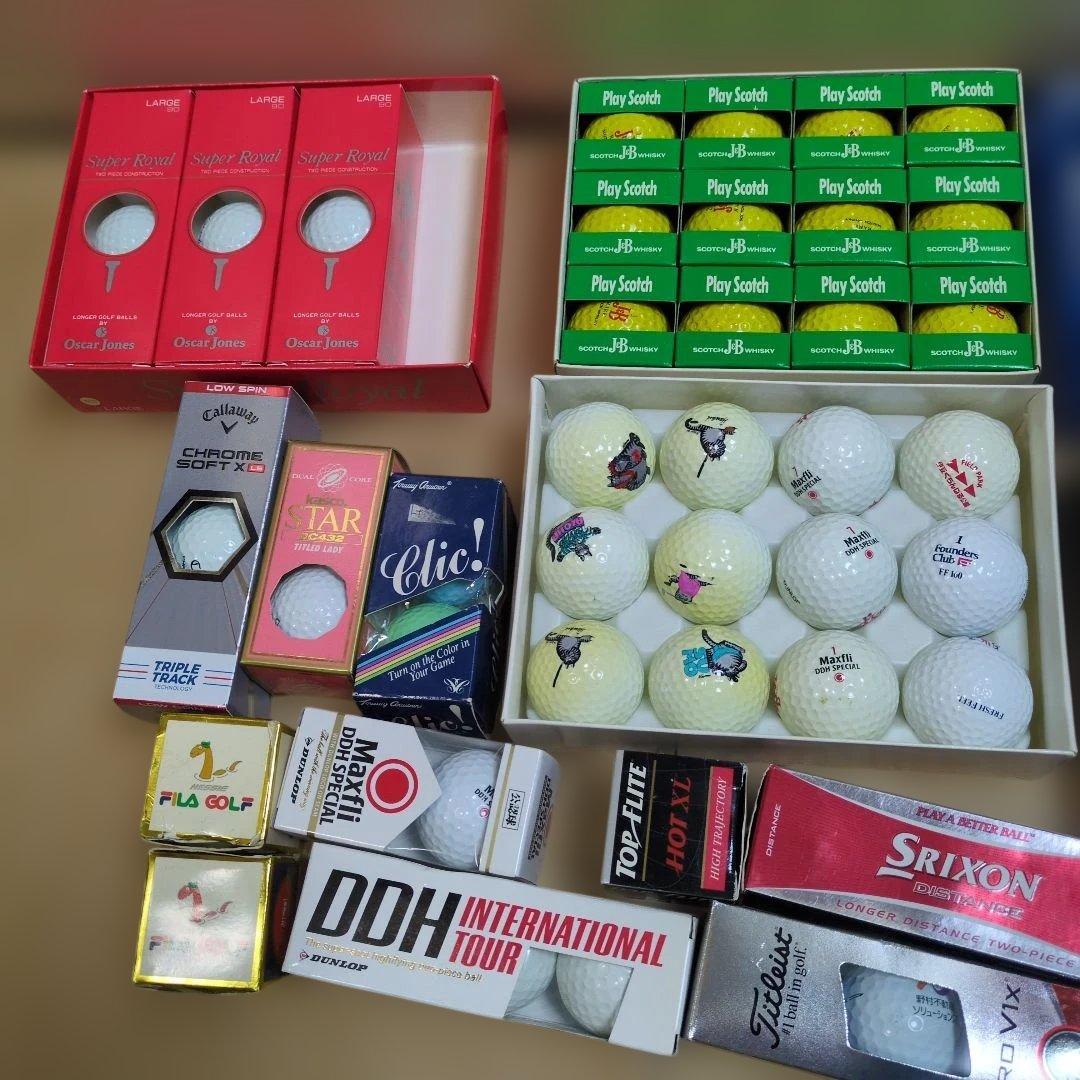 新品未使用 ゴルフボール まとめ売り 146球