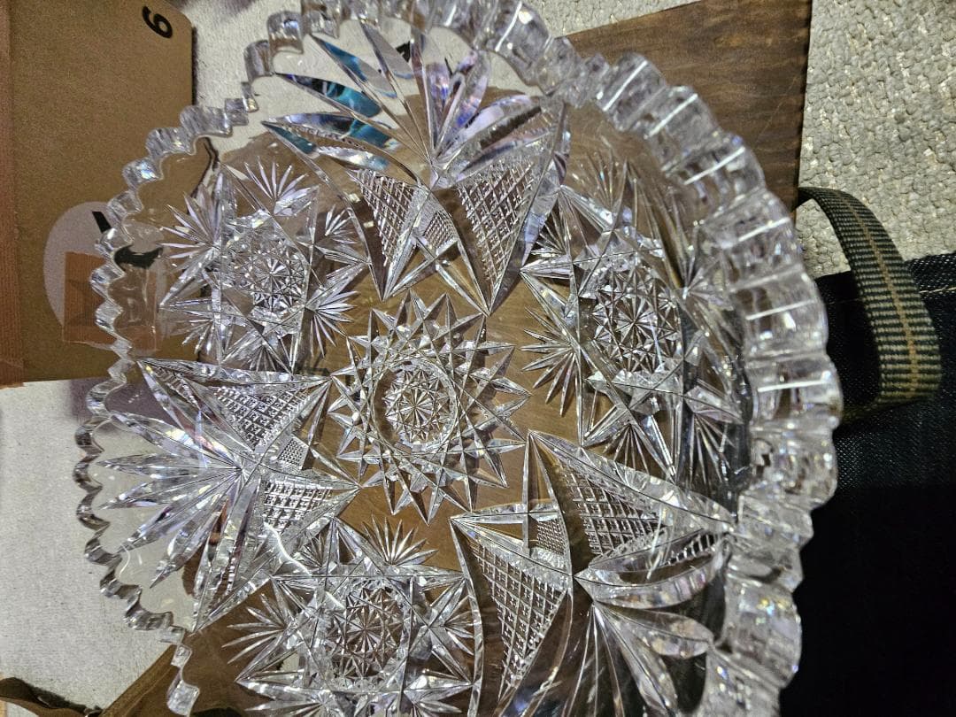 幕末舶来品 ギヤマン菓子器