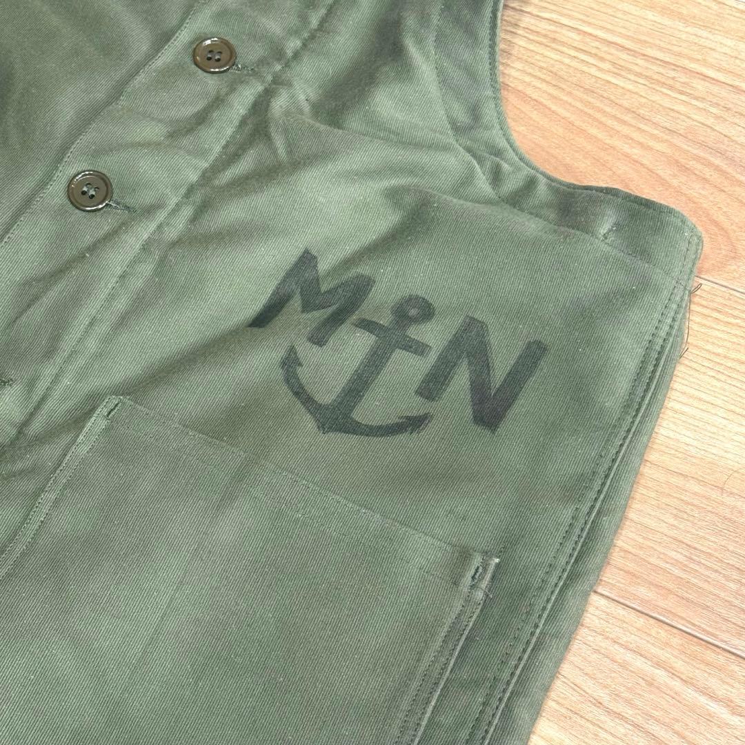 50's フランス軍 デッキパンツ デッドストック ステンシル