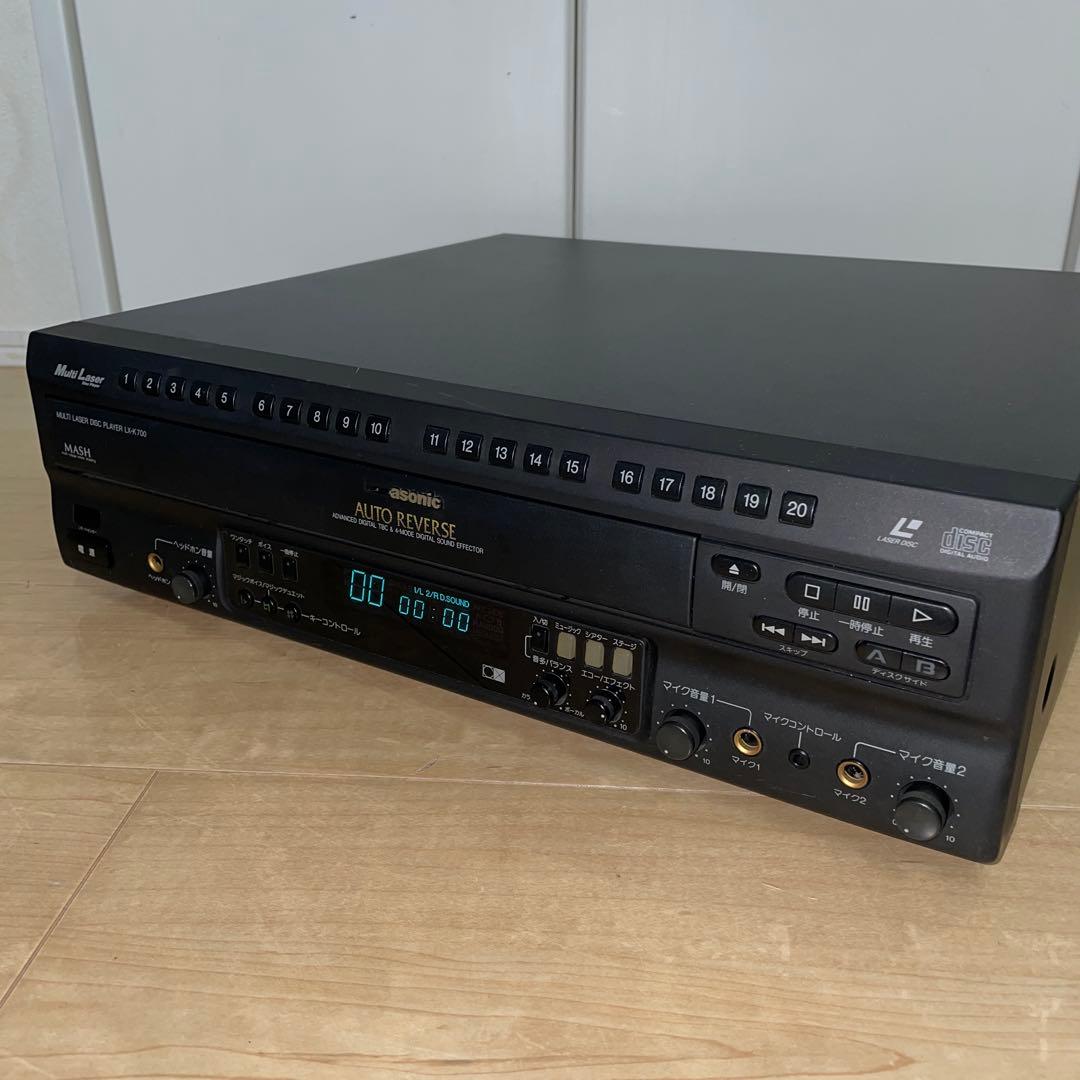 パナソニック　レーザーディスクプレーヤーLX-K700動作品です
