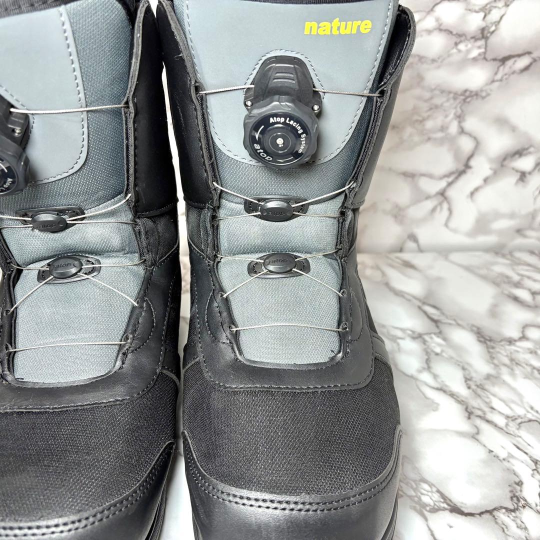 美品　エアボーン　nature スノーボードブーツ　BOA 27.5㎝