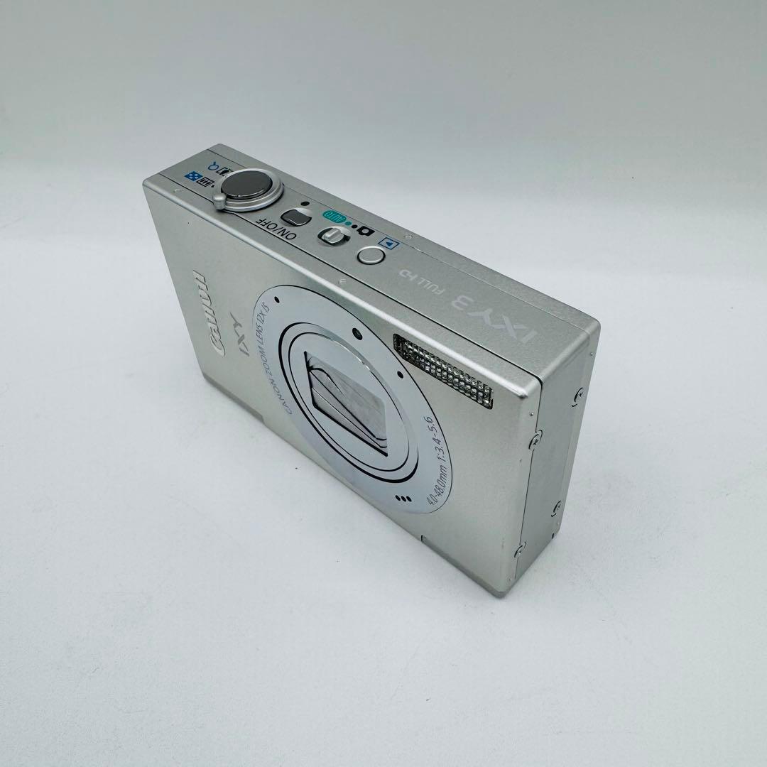 【極美品】Canon キャノン デジタルカメラ IXY3 シルバー