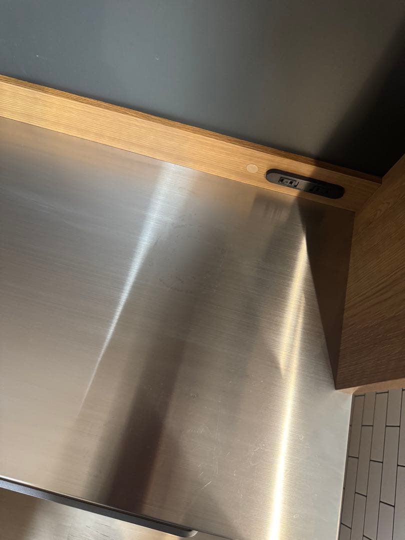 【使用半年未満】クラッシュゲート ガルバ　ダイニングボード120cm