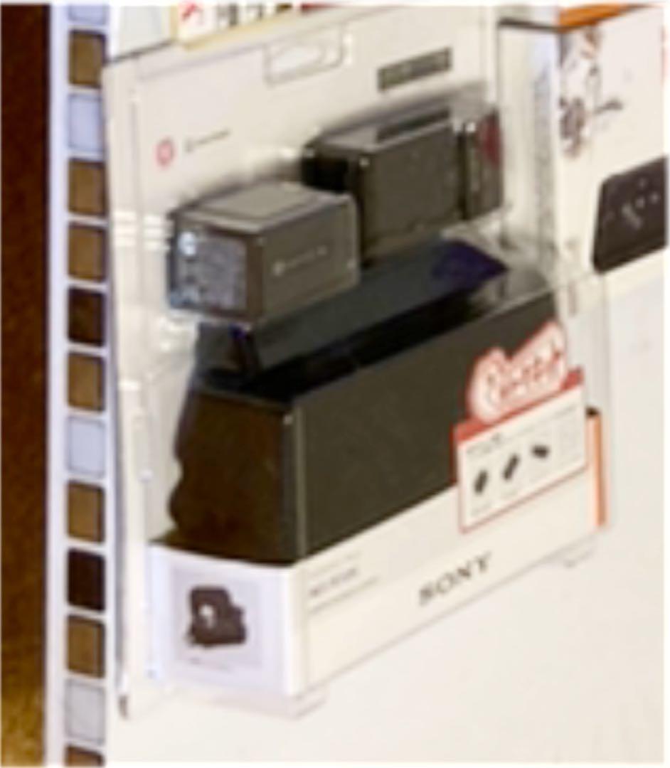 【SONY】 FDR-AX60 4Kビデオカメラと純正オプション等４点セット