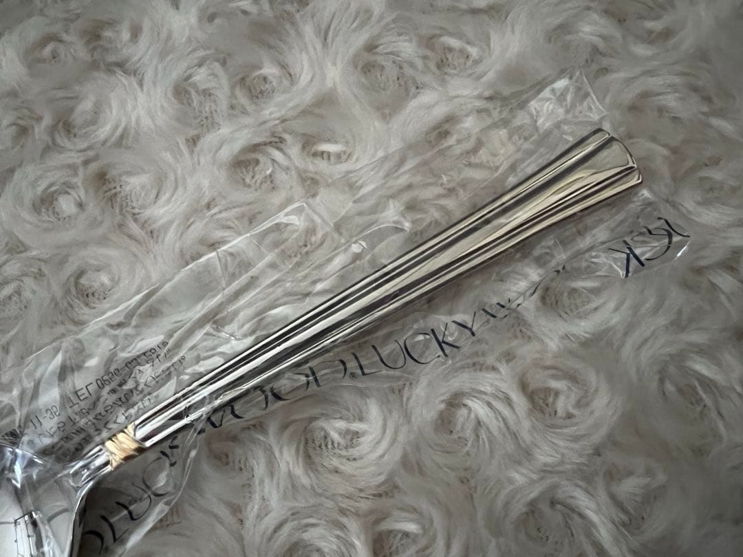 ラッキーウッド　カトラリーセット　エメラルド（金彩）ディナーセット　25本セット