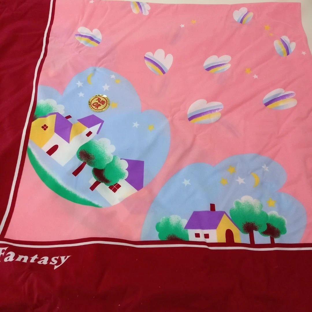 お値引き不可【未使用品】昭和レトロ ファンシーなシャーリングこたつ上掛け 日本製