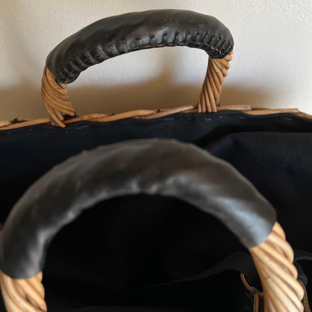 エバゴス　紅藤かご　トートバッグ