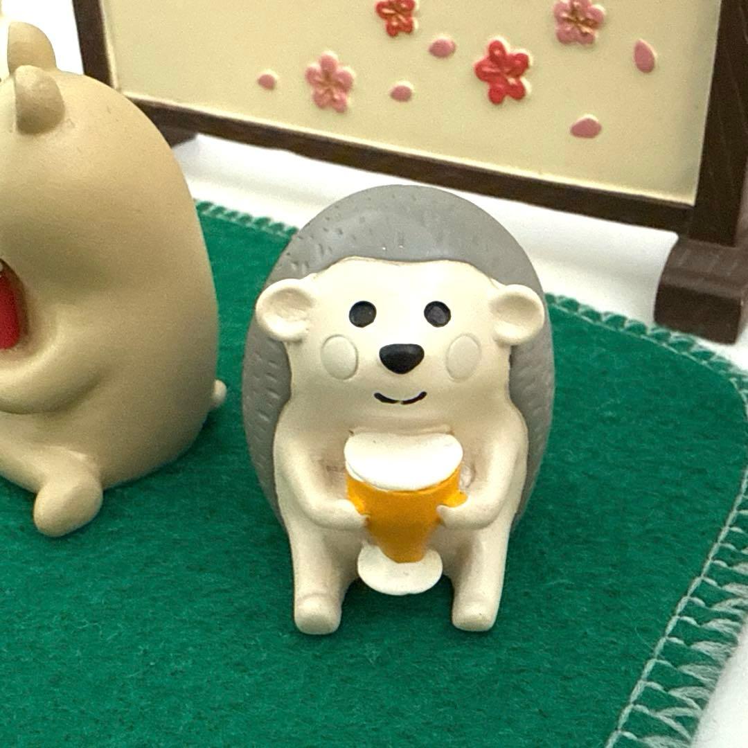 デコレ　コンコンブル　2016 春の宴シリーズ　ほろ酔い文鳥　バンビと文鳥