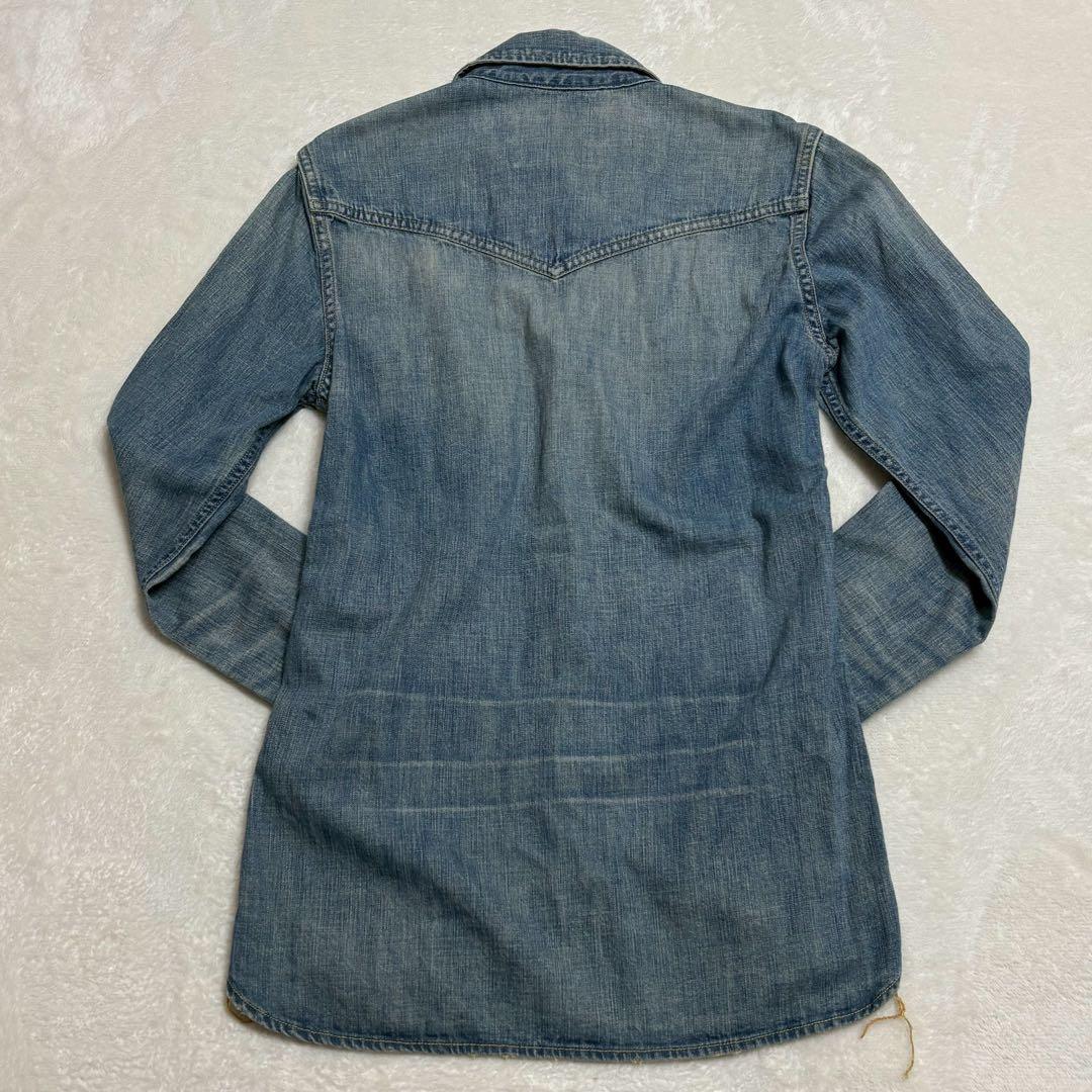 【新品未使用】REMI RELIEF ウエスタンデニムシャツ アパルトモン別注