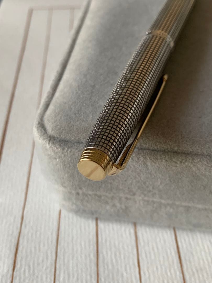 パーカー75 スターリングシルバー 初期型 14Kペン先