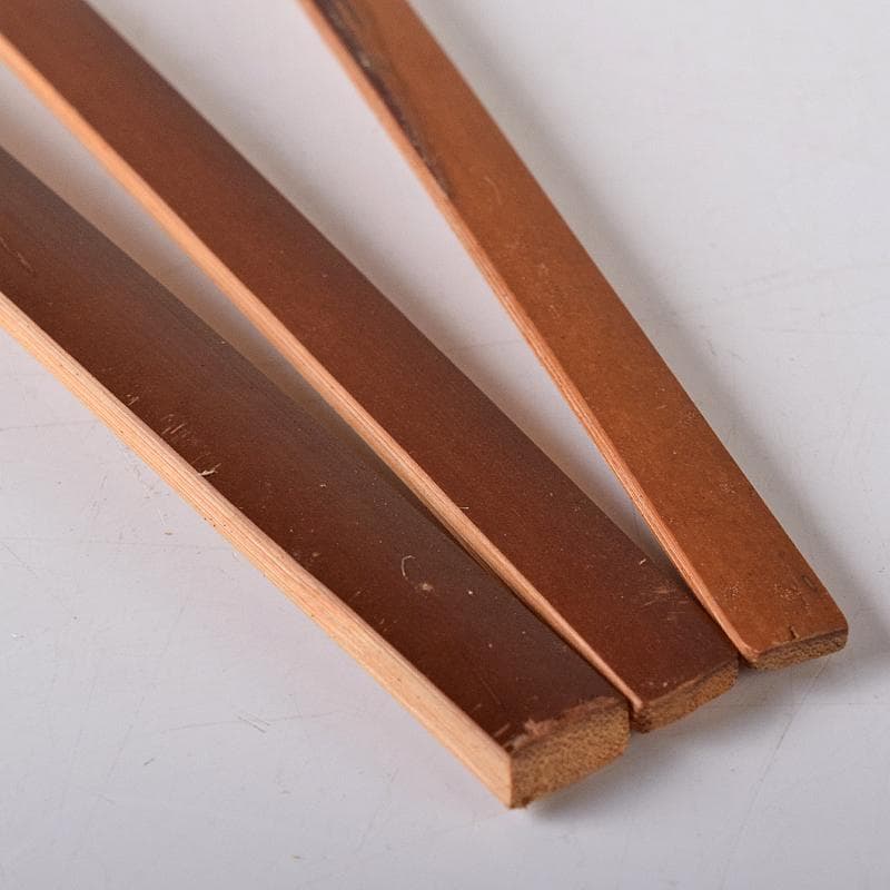 茶道具　宗公作　茶杓　銘「鶯笛」「花衣」など　六点　共筒共箱　V　R8456