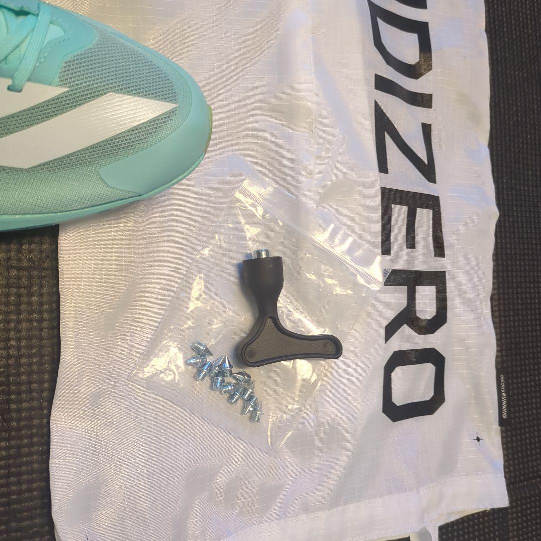 ADIZERO フィネス2 27.5cm 短距離スパイク