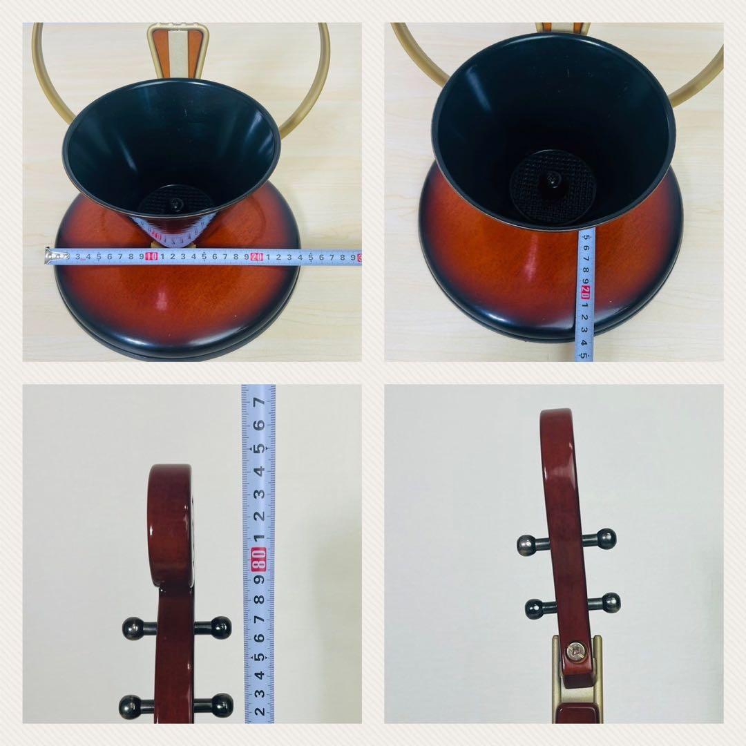 傘立て バイオリン ヴァイオリン レインラック 玄関収納 水受け 楽器調家具