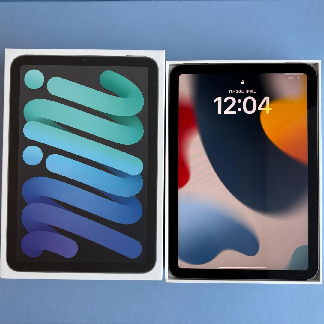 【美品】iPad mini　第６世代　Wi-Fi　64GB　スペースグレイ