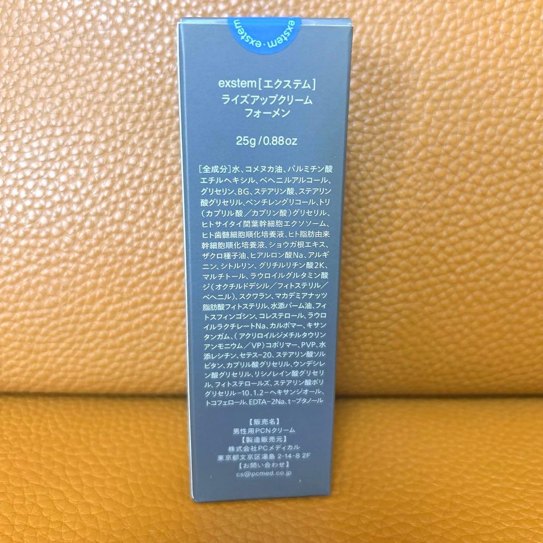 エクステム ライズアップクリーム フォーメン　25g 新品　即速発送　匿名発送