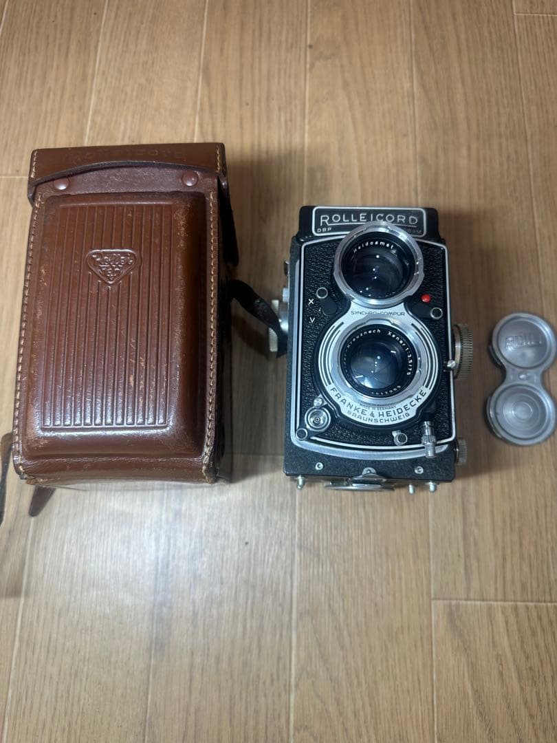 ROLLEICORD 二眼レフカメラ 1:3.5/75レンズ付き フィルムカメラ