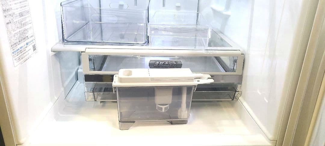 美品 TOSHIBA 大型冷蔵庫 GR-R470GW(UW) 465L 2019