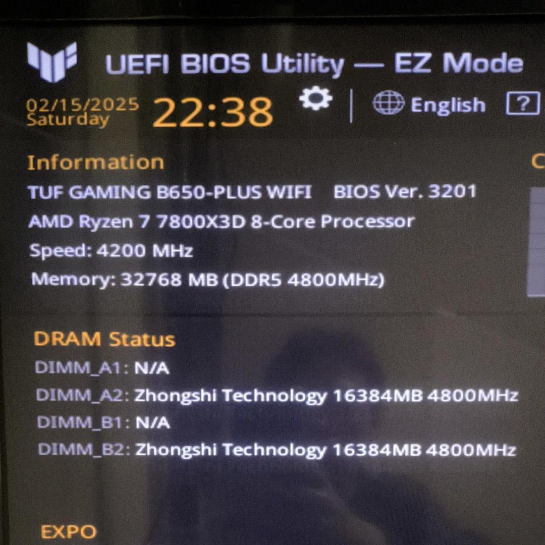 AMD Ryzen7 7800X3D バルク品