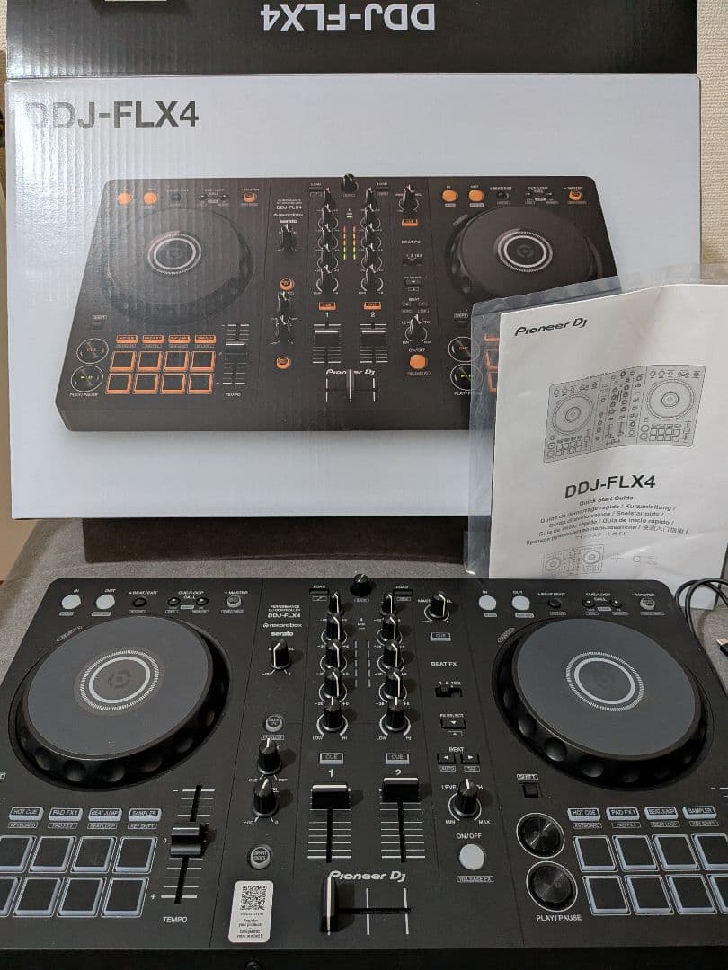 Pioneer DJ DDJ-FLX4　保証書 PCスタンド付