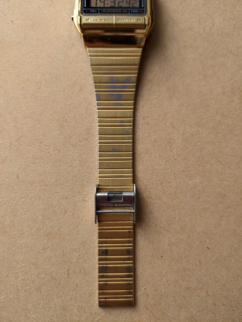 カシオ データバンク DB-310 ゴールド CASIO DATA BANK