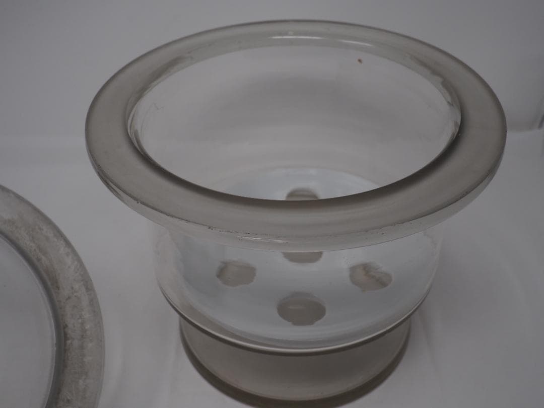 デシケーター　乾燥瓶　実験器具　ガラス瓶