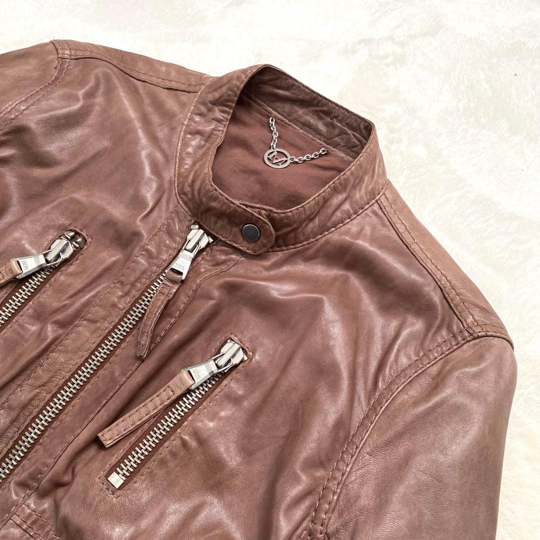 jet ✨Max Mara✨ レザージャケット ラムレザー