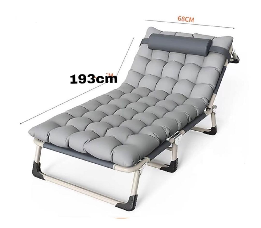 簡易ベッド 折り畳みベッド ソファーベッド シングル コンパクト グレー