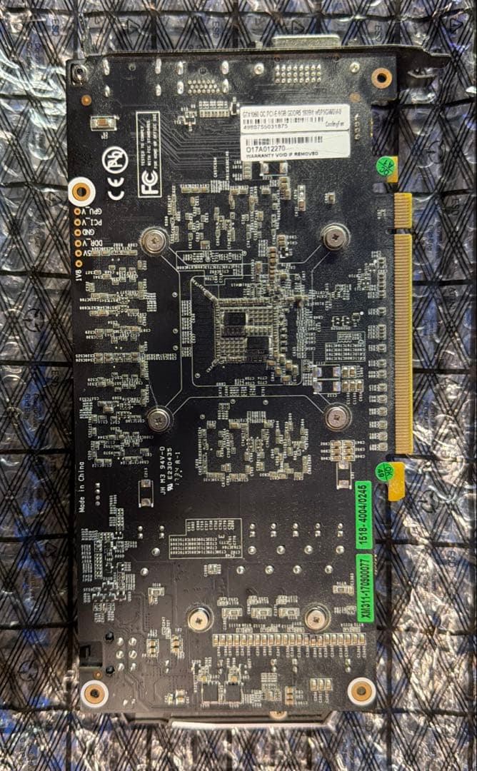 玄人志向 GTX 1060 6GB 動作確認済