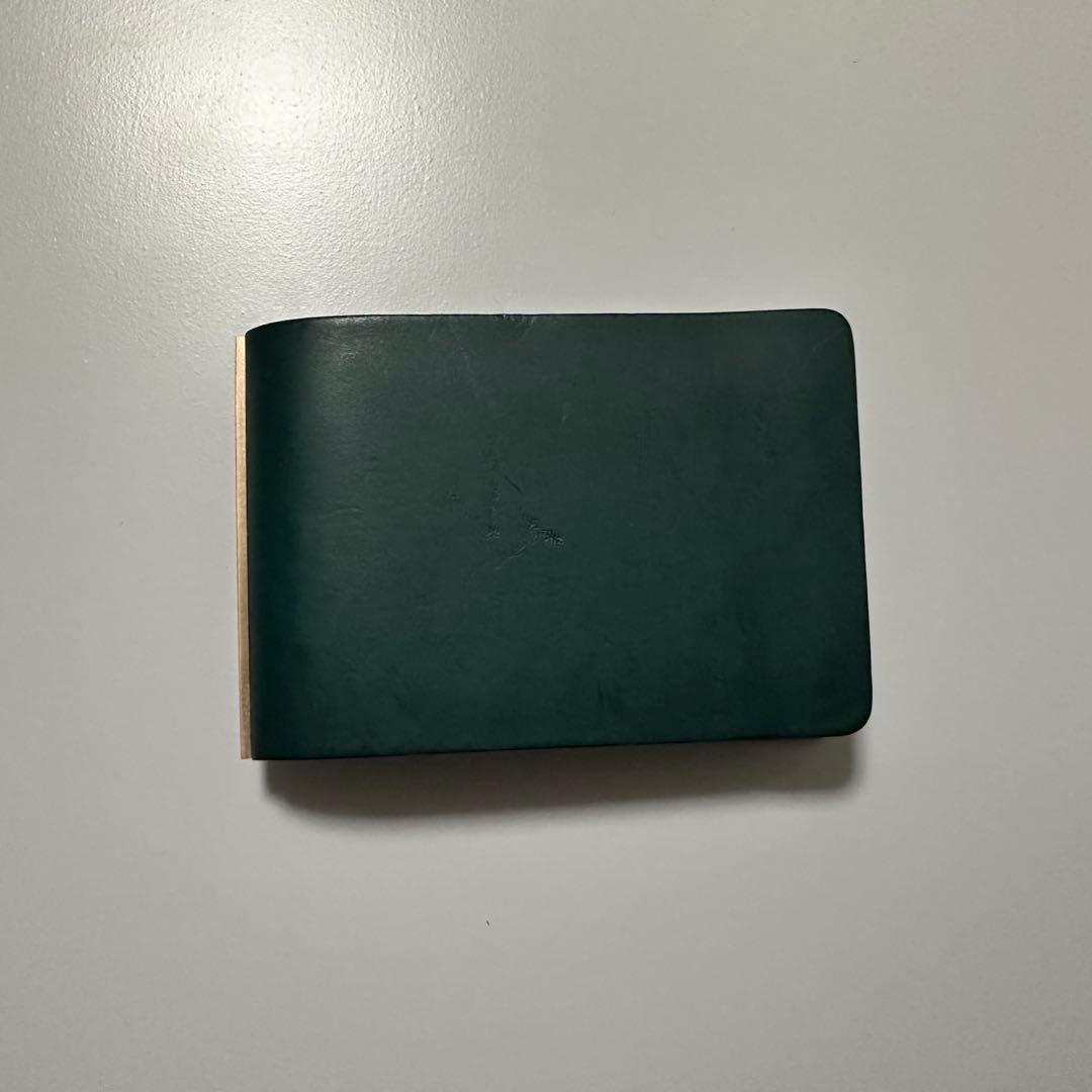 Plotterプロッター限定リスシオ3穴リングレザーバインダーLISCIOブルー