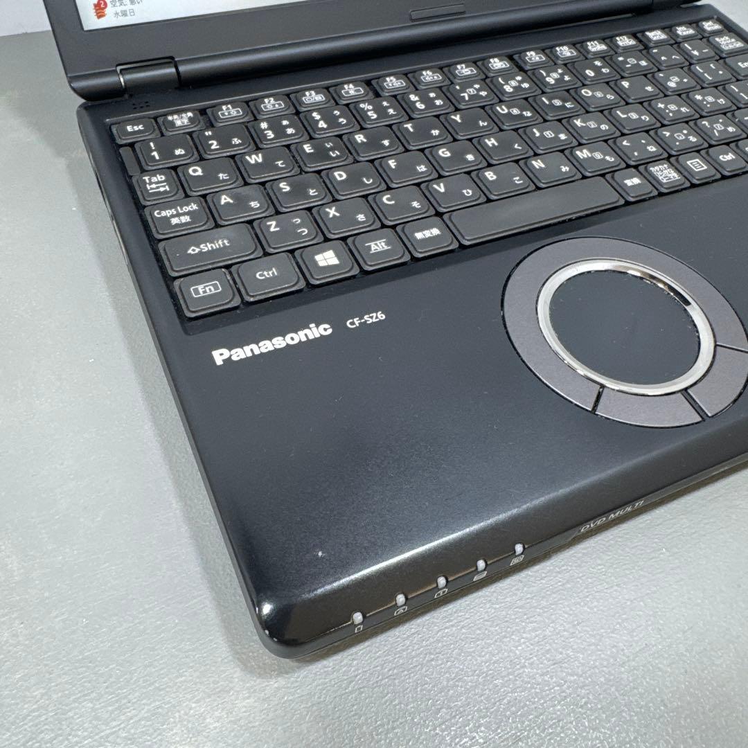 【希少品】レッツノートジェットブラックcfsz6☘️7世代i7☘SSD256GB